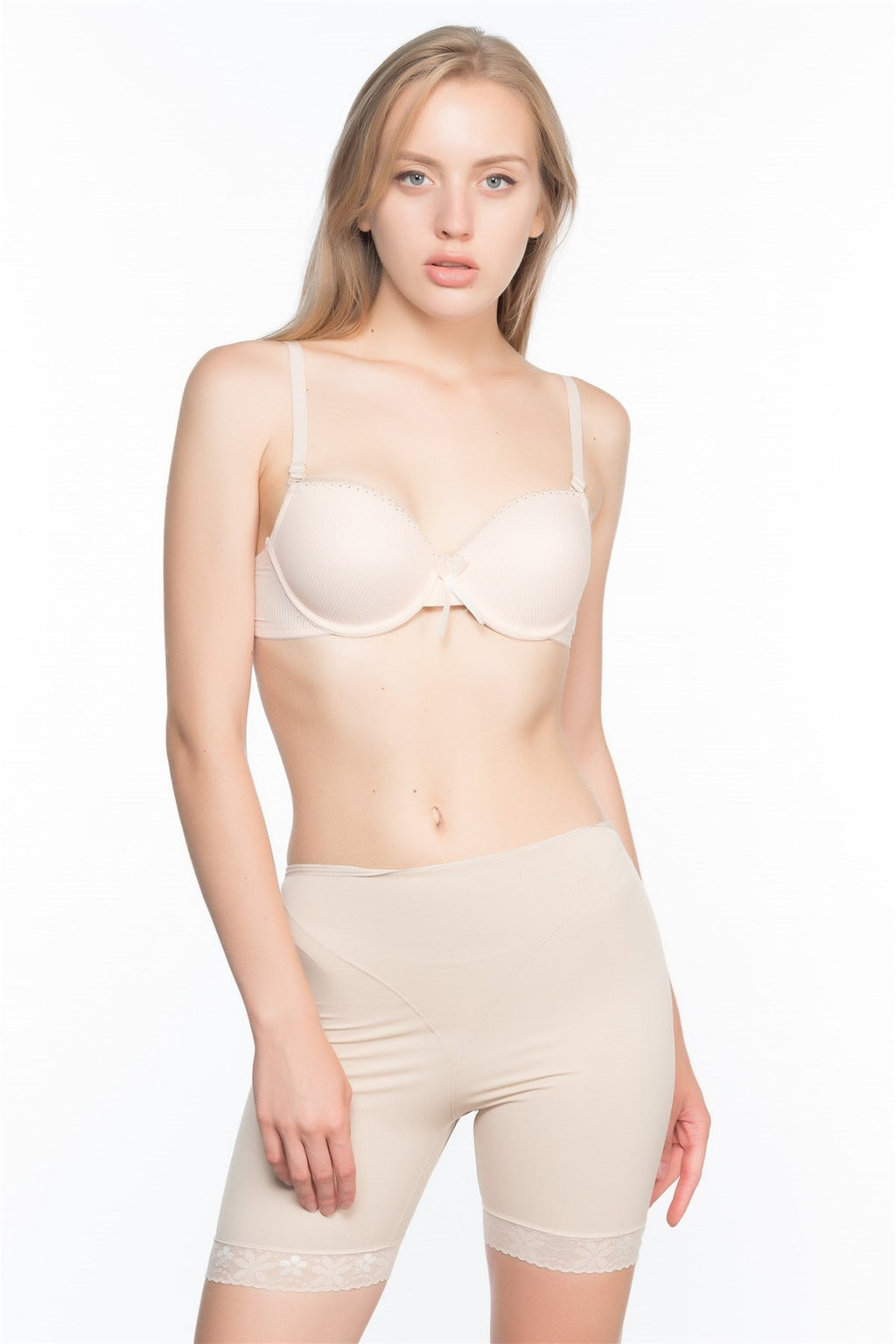 Emay 2002 Paçası Dantelli Pop-up Boxer Lohusa Korse - Hamileco Homewear