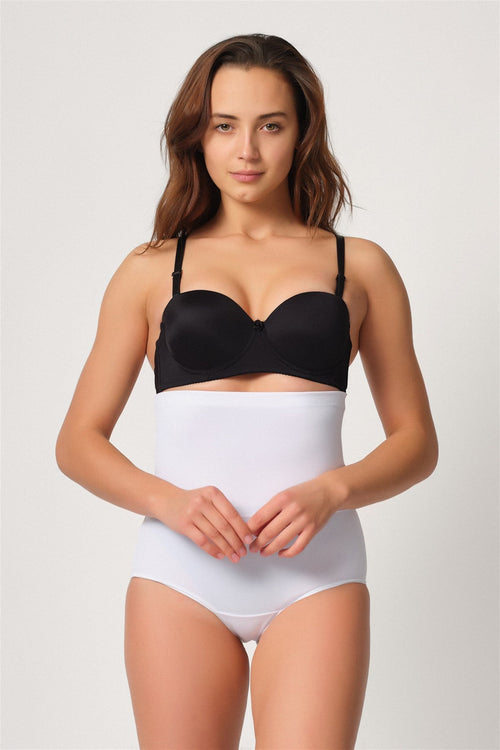 Emay 2005 Yüksek Bel Slip Pop-up Lohusa Korse - Hamileco Homewear