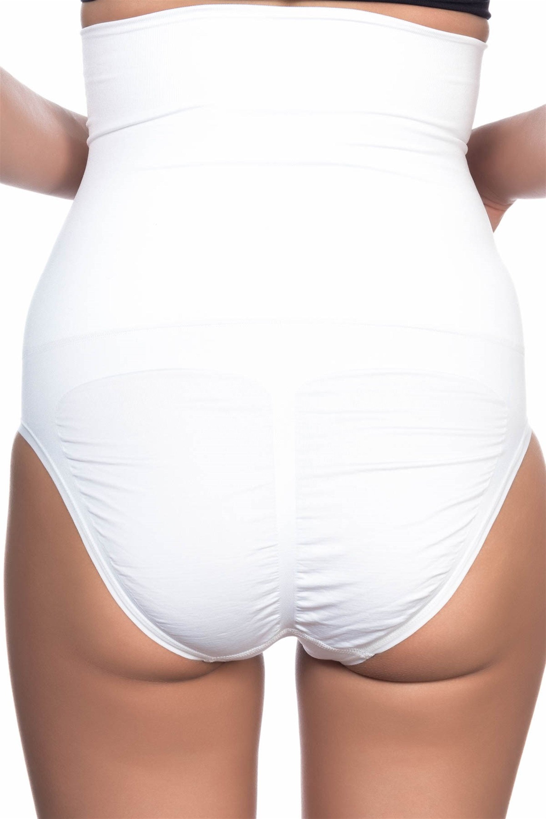 Emay 2009 Dikişsiz Yüksek Bel Double Slip Lohusa Korse - Hamileco Homewear