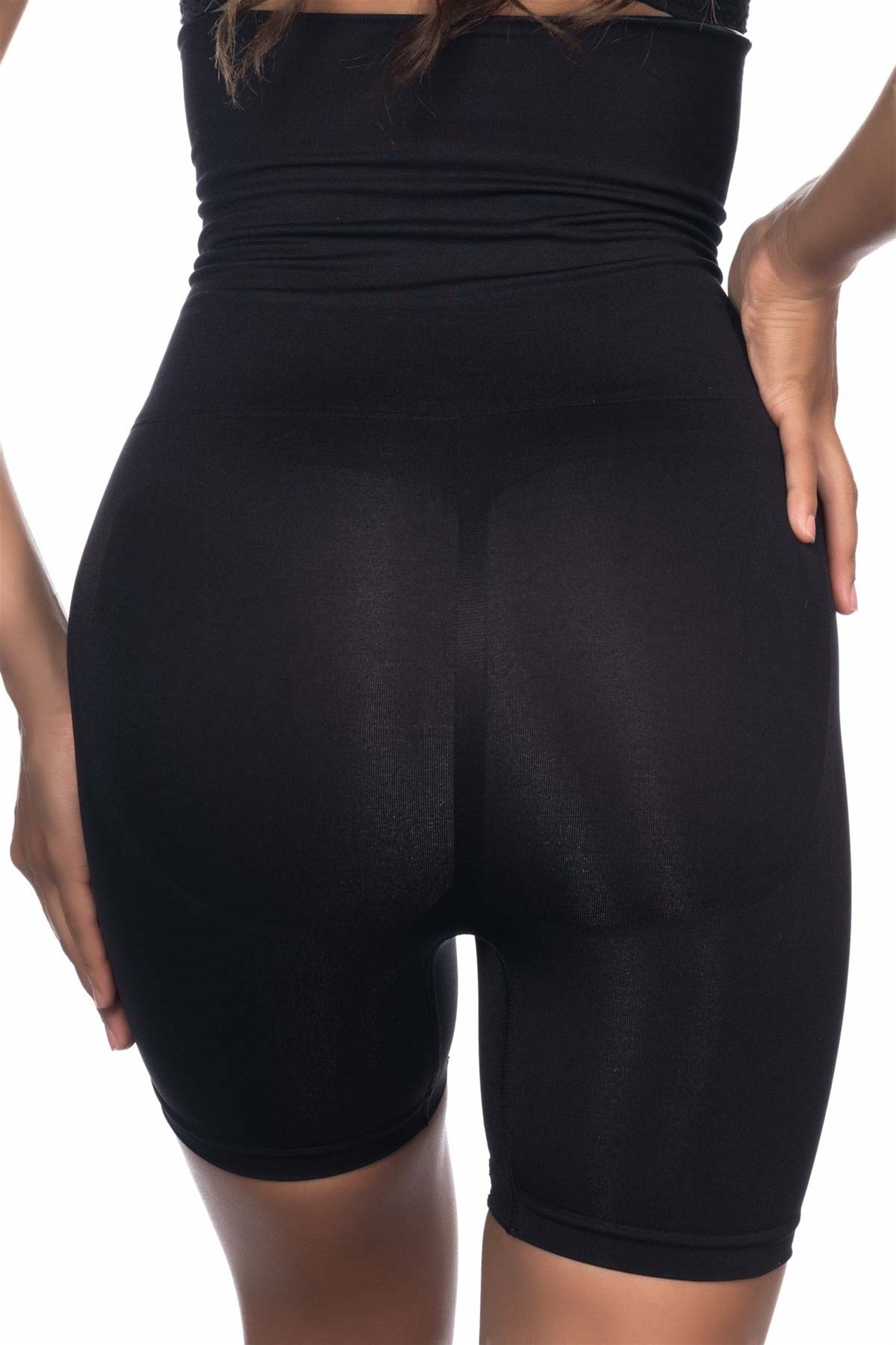 Emay 2014 Dikişsiz Yüksek Bel Double Boxer Lohusa Korse - Hamileco Homewear