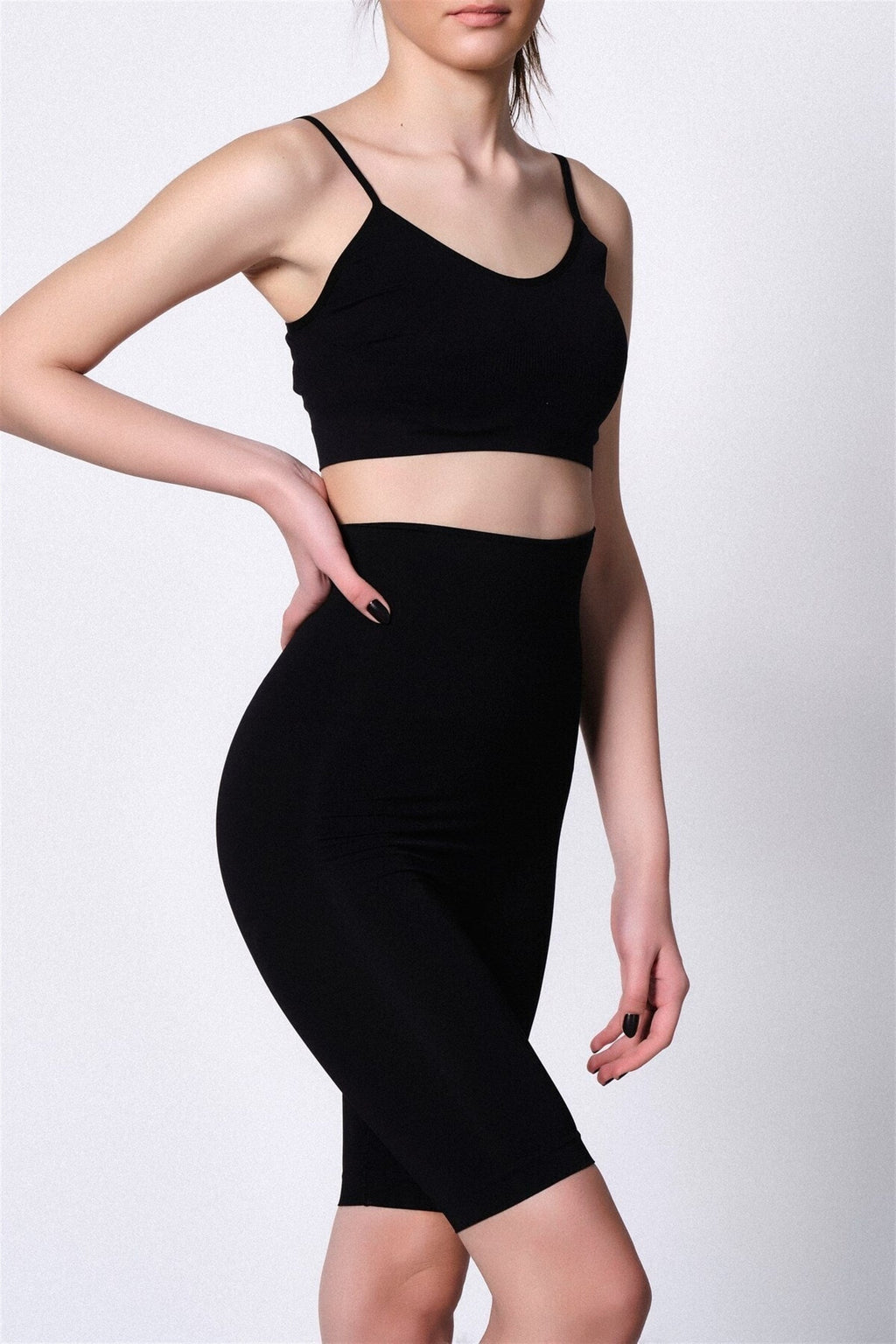 Emay 2015 Yüksek Bel Double Karın Toparlayıcı Uzun Paçalı Dikişsiz Lohusa Korse - Hamileco Homewear