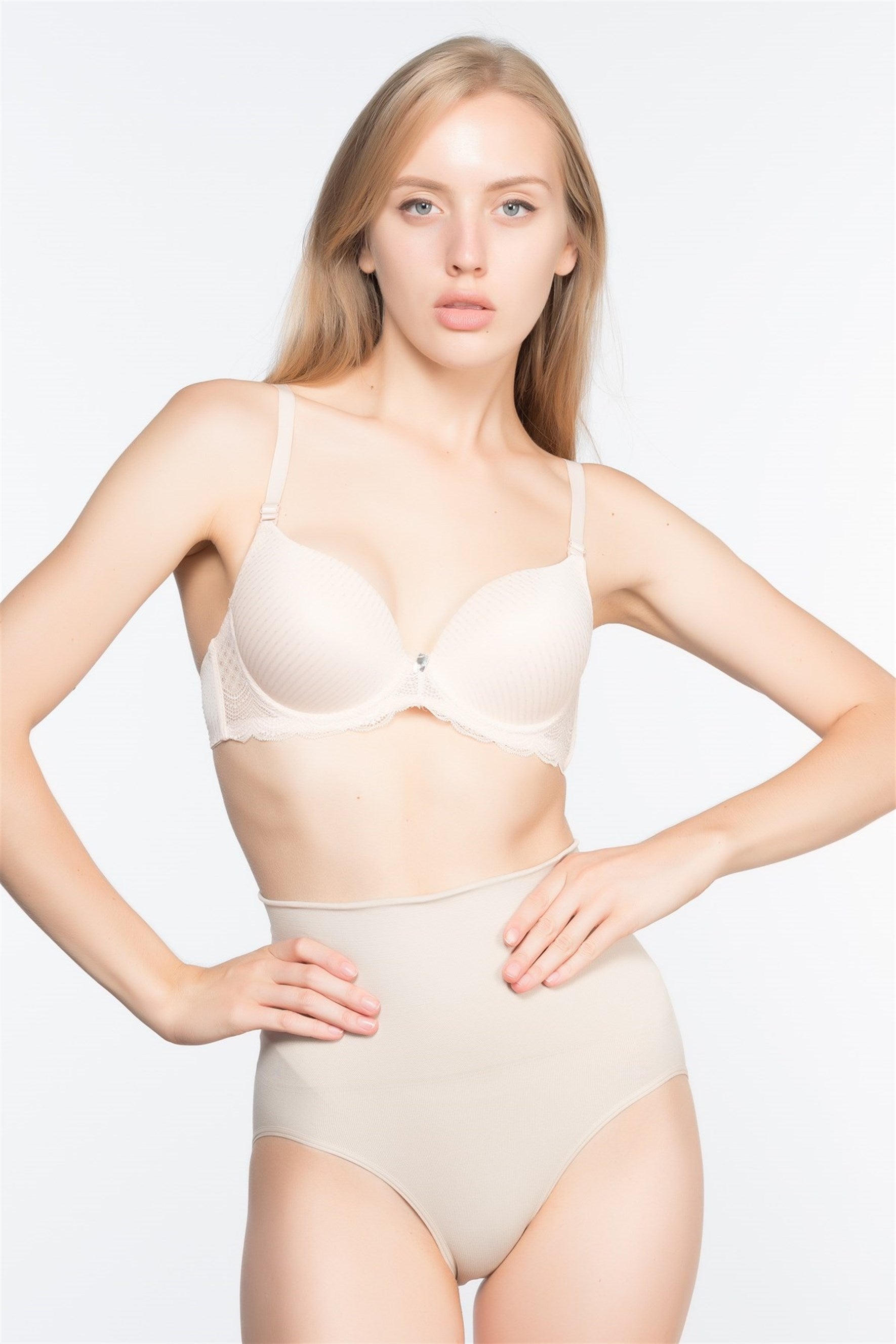 Emay 2021 Dikişsiz Düşük Bel Double Slip Lohusa Korse - Hamileco Homewear