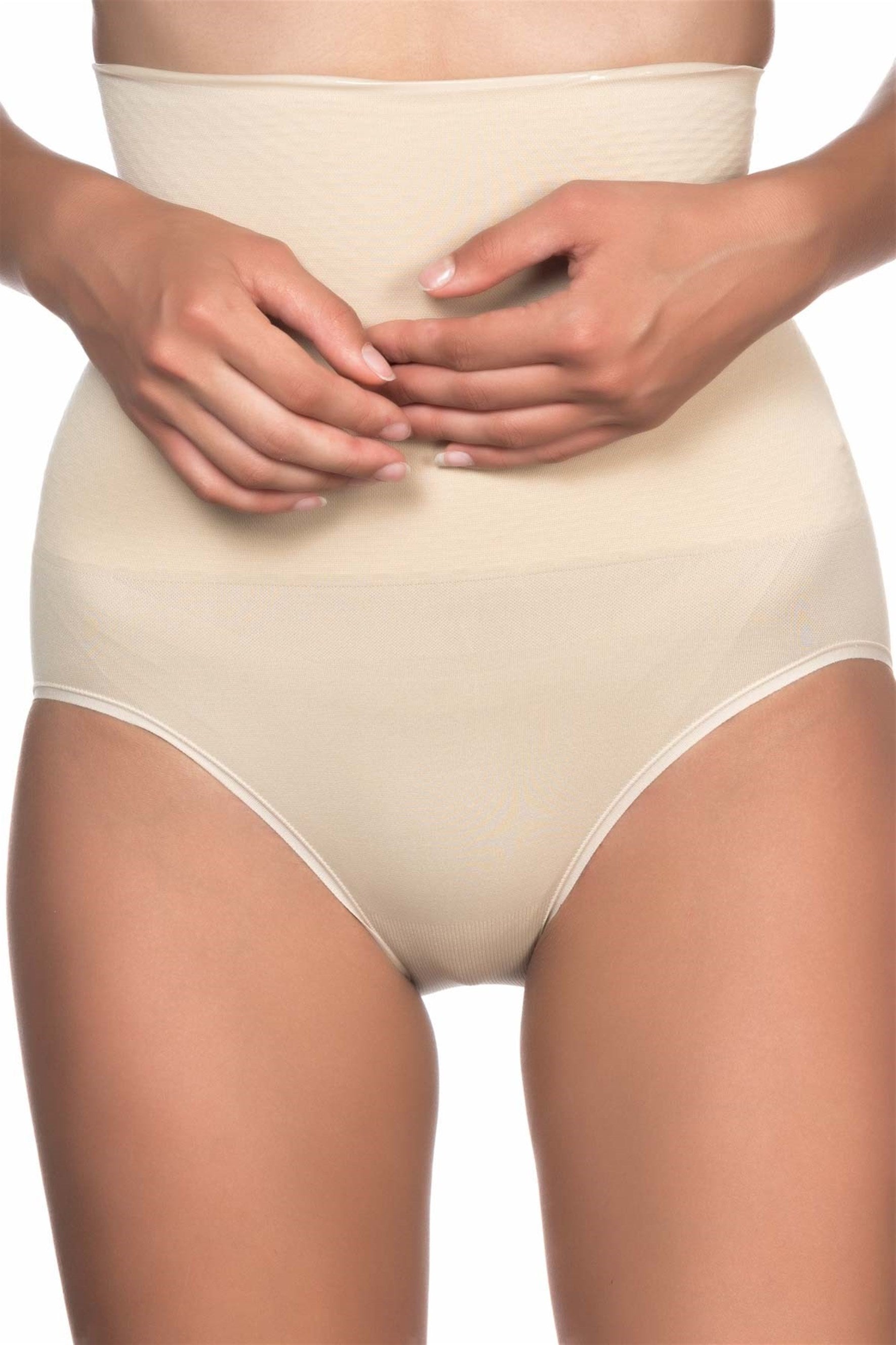 Emay 2029 Dikişsiz Masaj Özellikli Double Slip Lohusa Korse - Hamileco Homewear