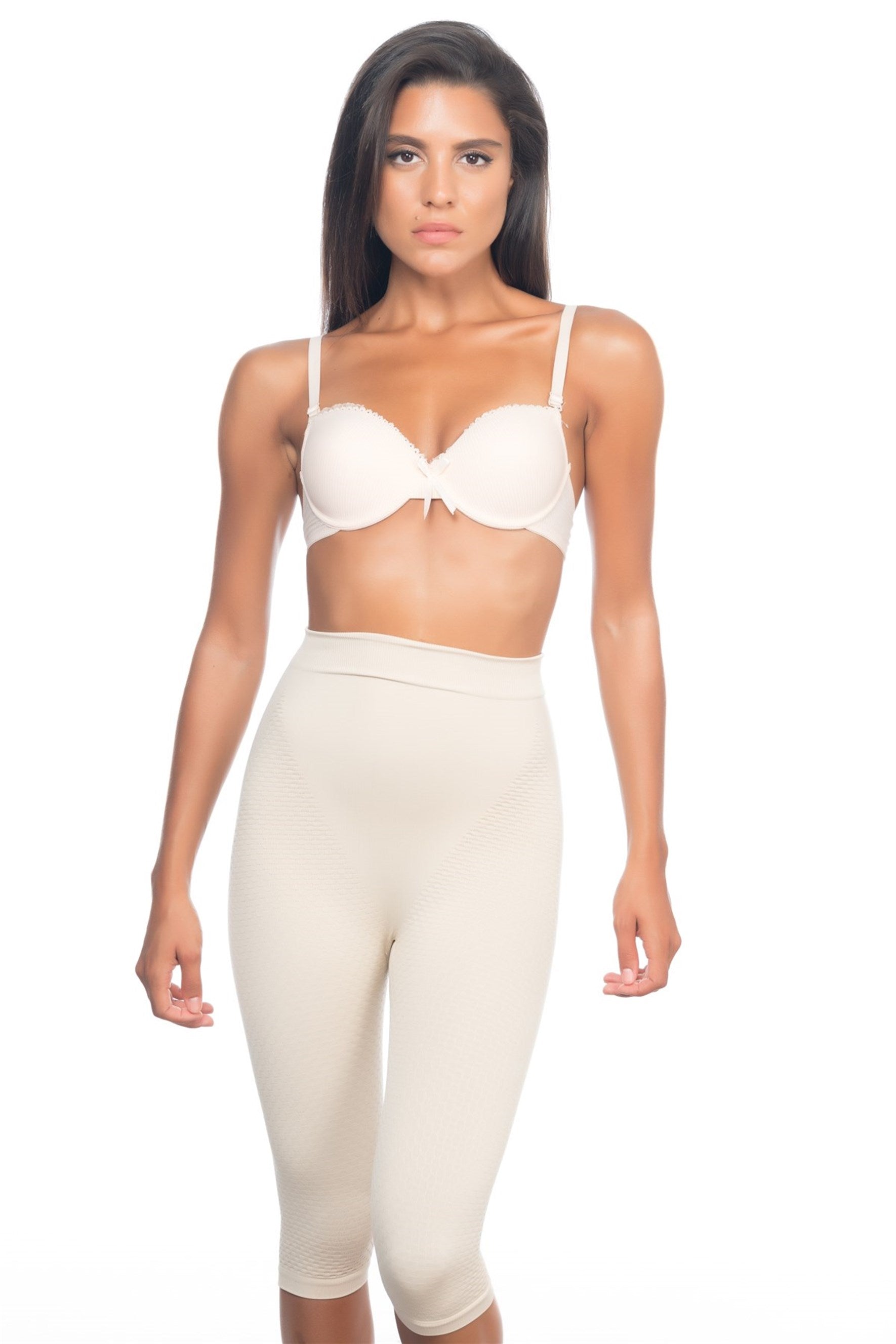 Emay 2040 Dikişsiz Antiselülit Paçalı Boxer Lohusa Korse - Hamileco Homewear