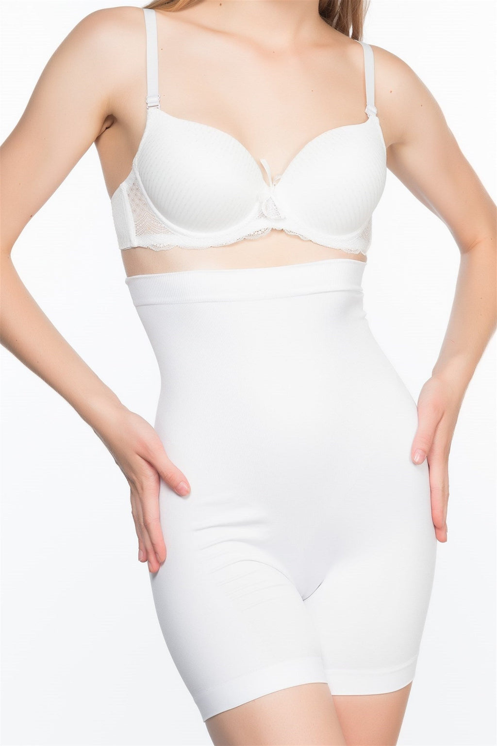 Emay 2063 Yüksek Bel Paçalı Lohusa Korse - Hamileco Homewear