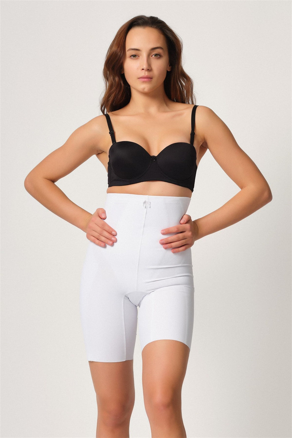 Emay 2814 İz Yapmaz Toparlayıcı Boxer Lohusa Korse - Hamileco Homewear