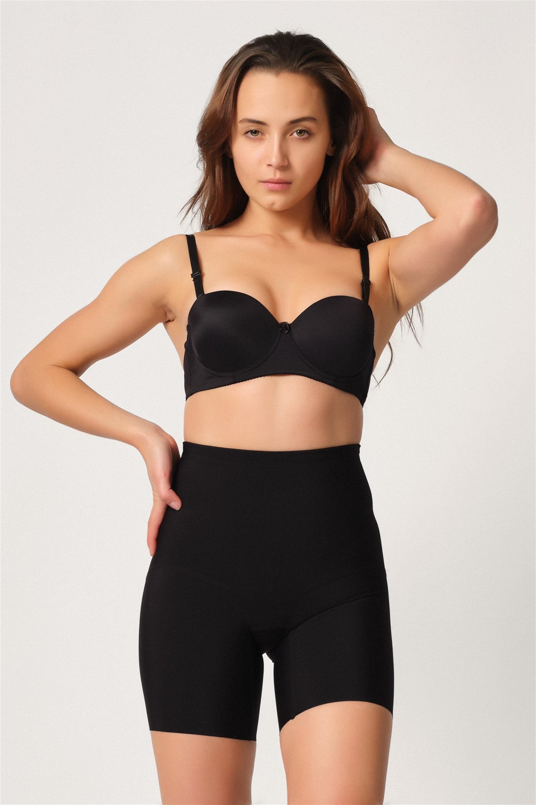 Emay 2816 Göbek Toparlayıcı Boxer Lazer Lohusa Korse - Hamileco Homewear