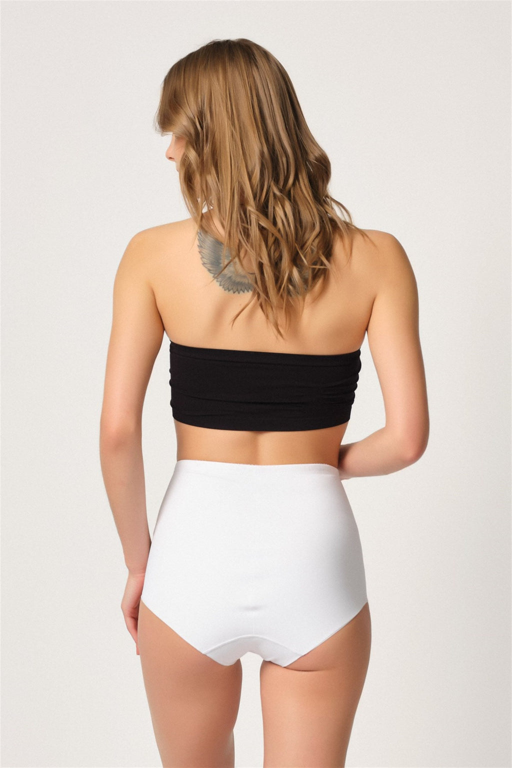 Emay 2819 Double Karın Toparlayıcı Slip Lazer Lohusa Korse - Hamileco Homewear