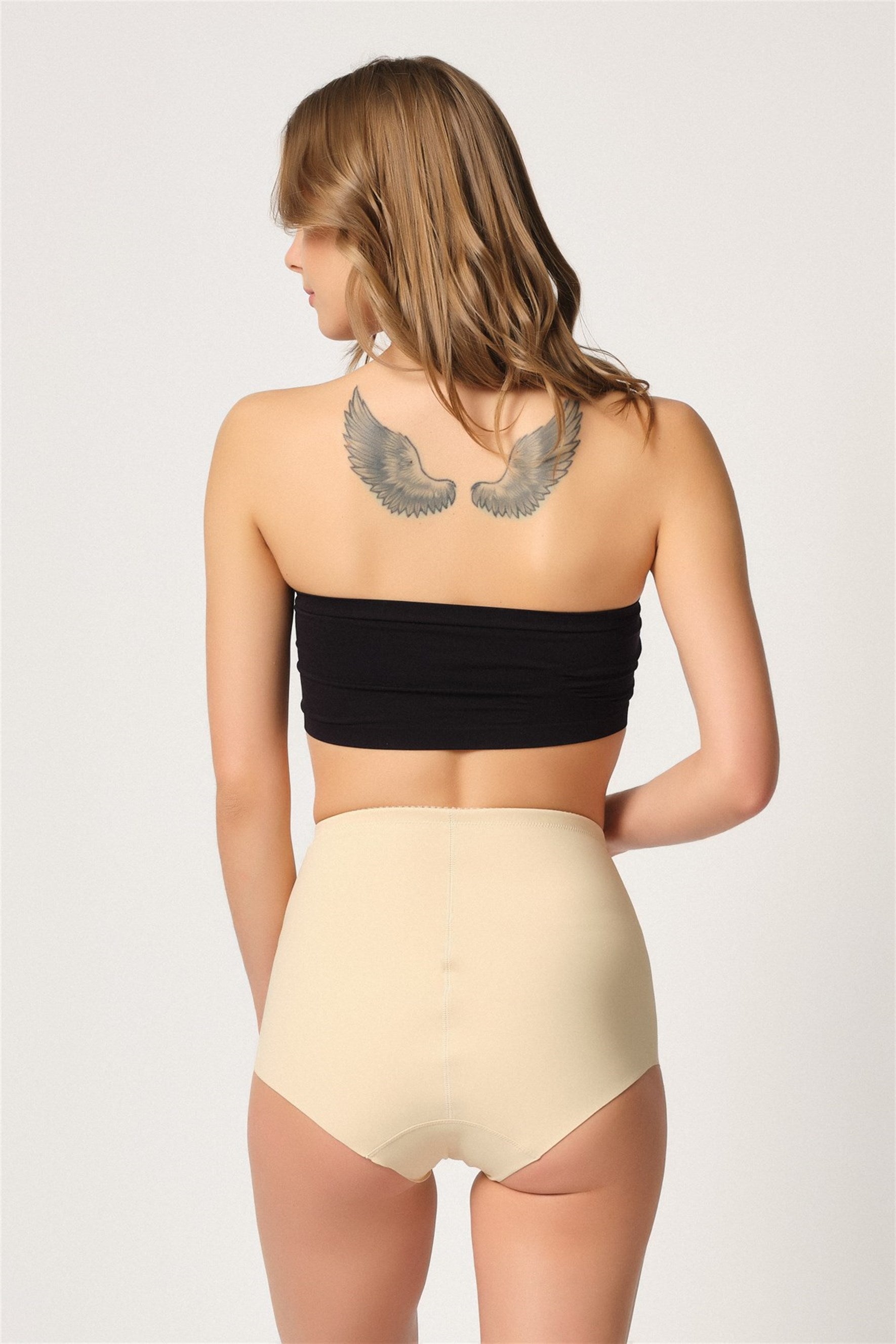 Emay 2819 Double Karın Toparlayıcı Slip Lazer Lohusa Korse - Hamileco Homewear