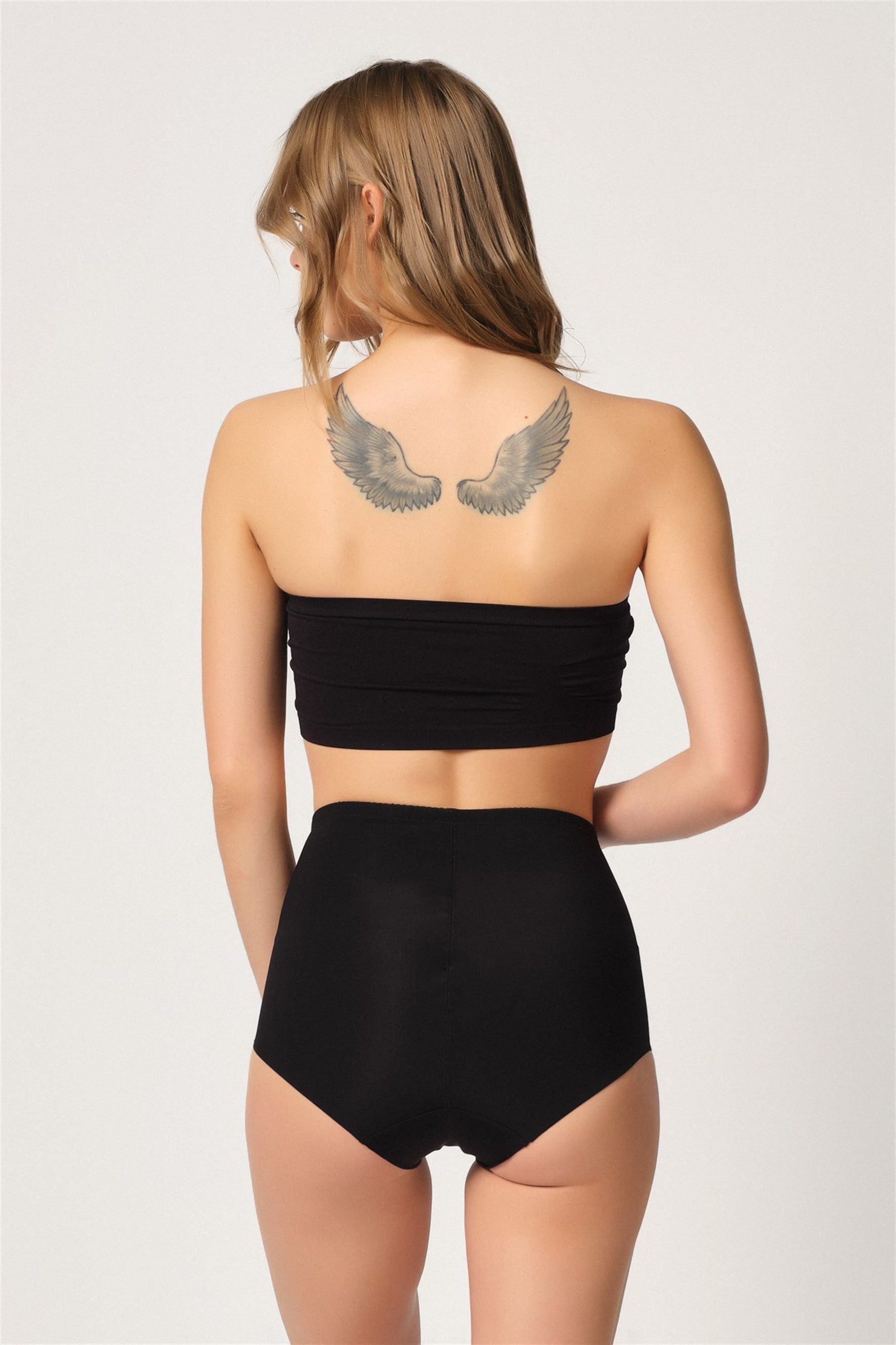 Emay 2819 Double Karın Toparlayıcı Slip Lazer Lohusa Korse - Hamileco Homewear