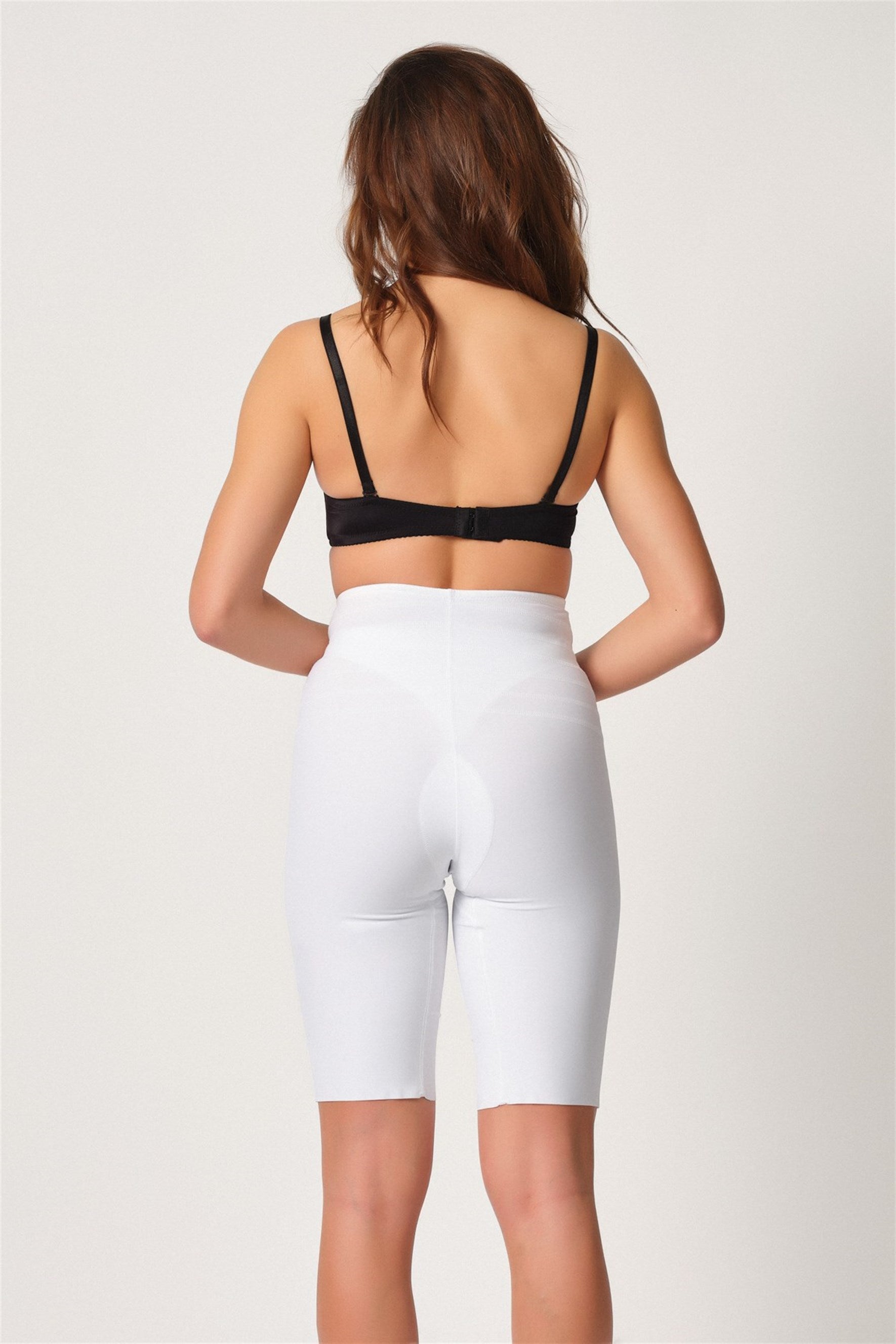 Emay 2923 Karyokalı Destekli Uzun Paçalı Lazer Lohusa Korse - Hamileco Homewear