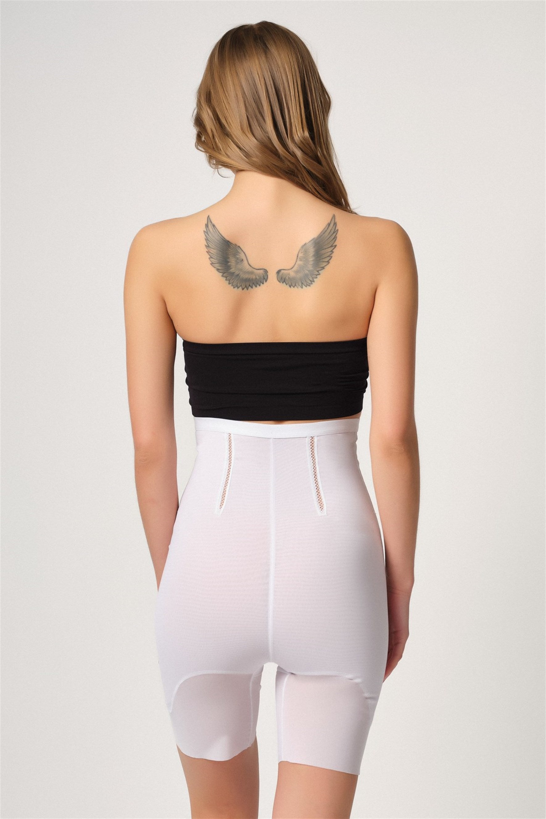 Emay 2928 Toparlayıcı Ön Agraflı Tül Lazer Lohusa Korse - Hamileco Homewear