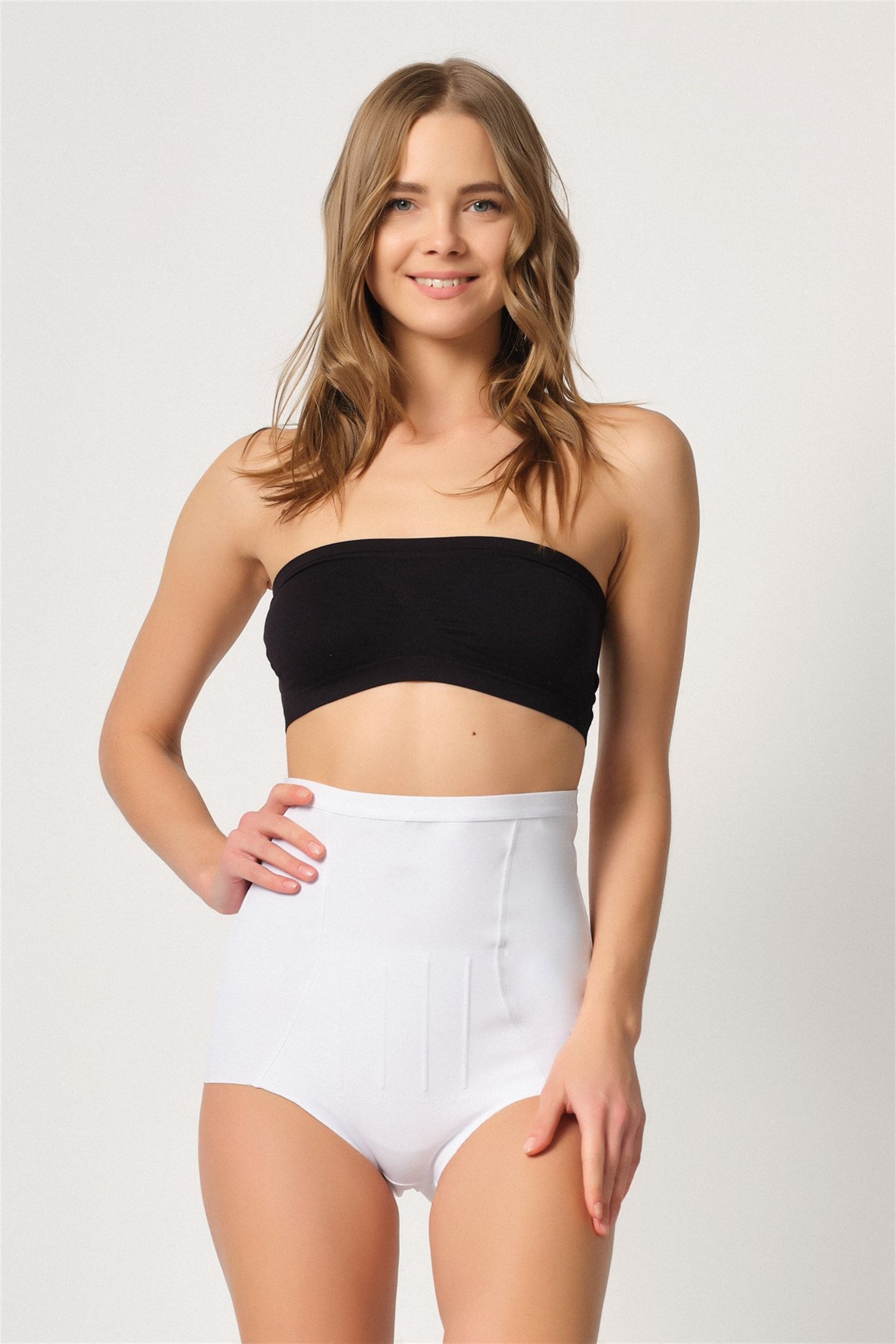 Emay 2931 Göbek Balen Destekli Lohusa Korse - Hamileco Homewear