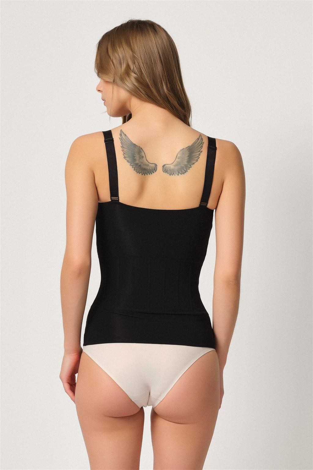 Emay 2946 Göğüs Altı Balen Destekli Atlet Lohusa Korse - Hamileco Homewear