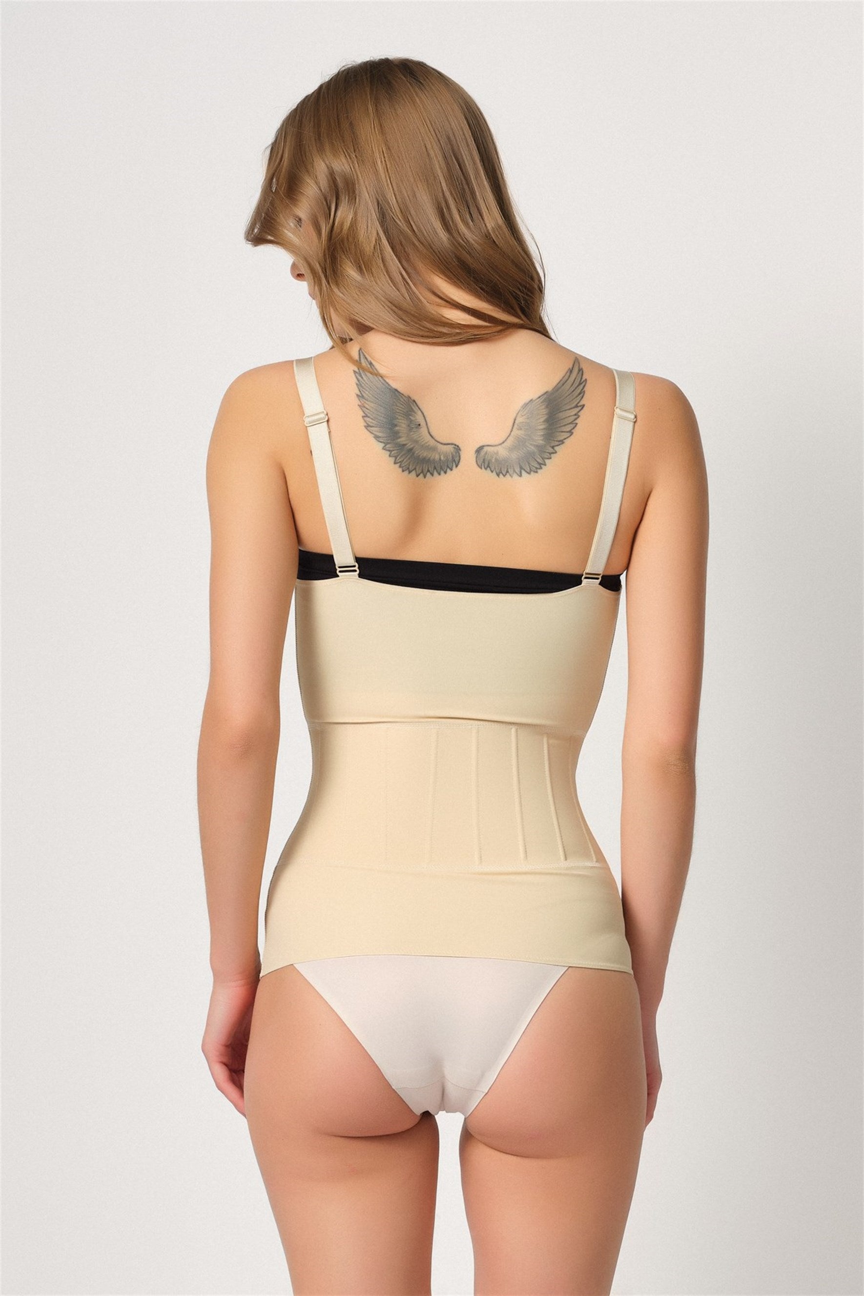 Emay 2946 Göğüs Altı Balen Destekli Atlet Lohusa Korse - Hamileco Homewear