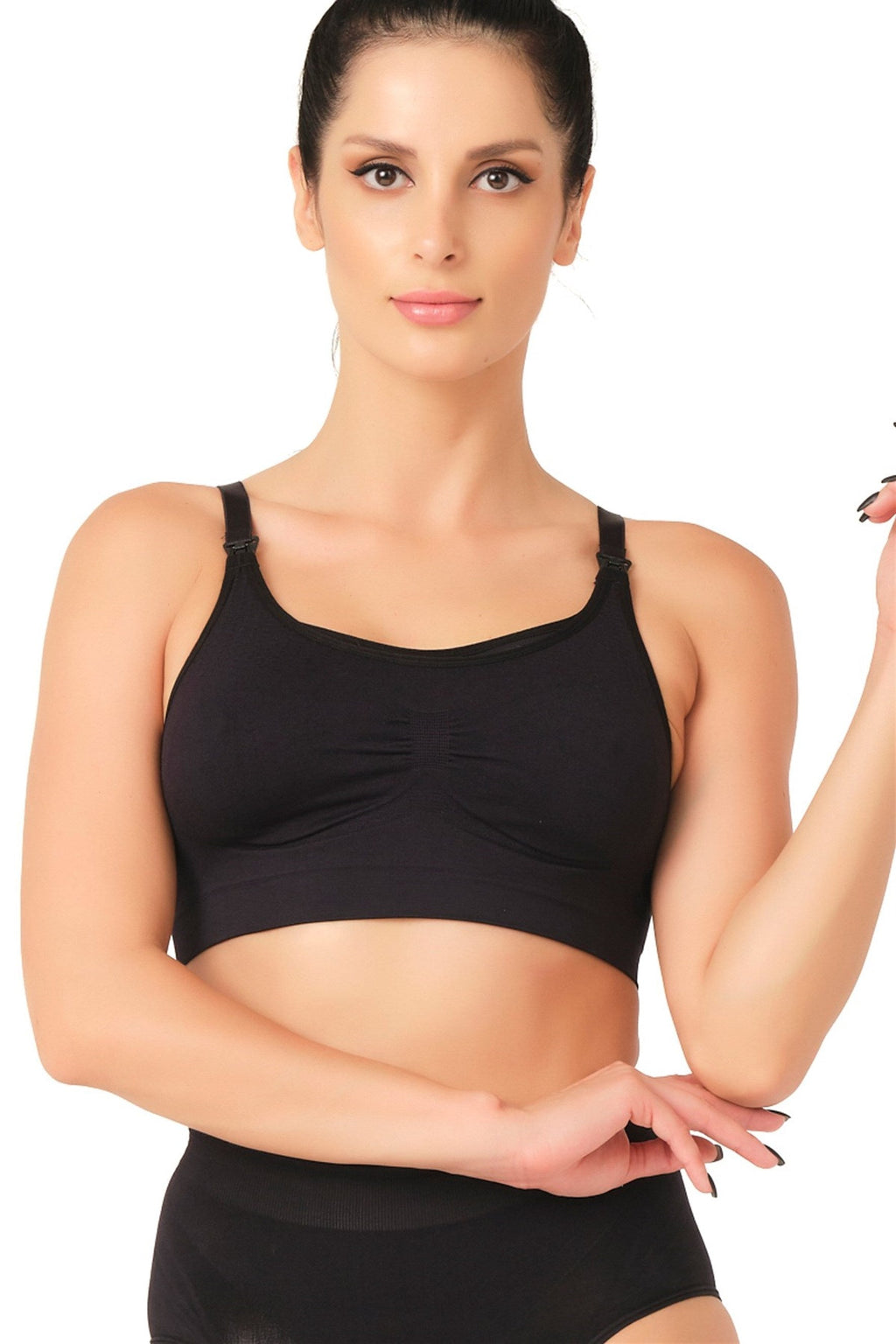 Emay 5320 Agraflı Emzirme Sütyeni - Hamileco Homewear