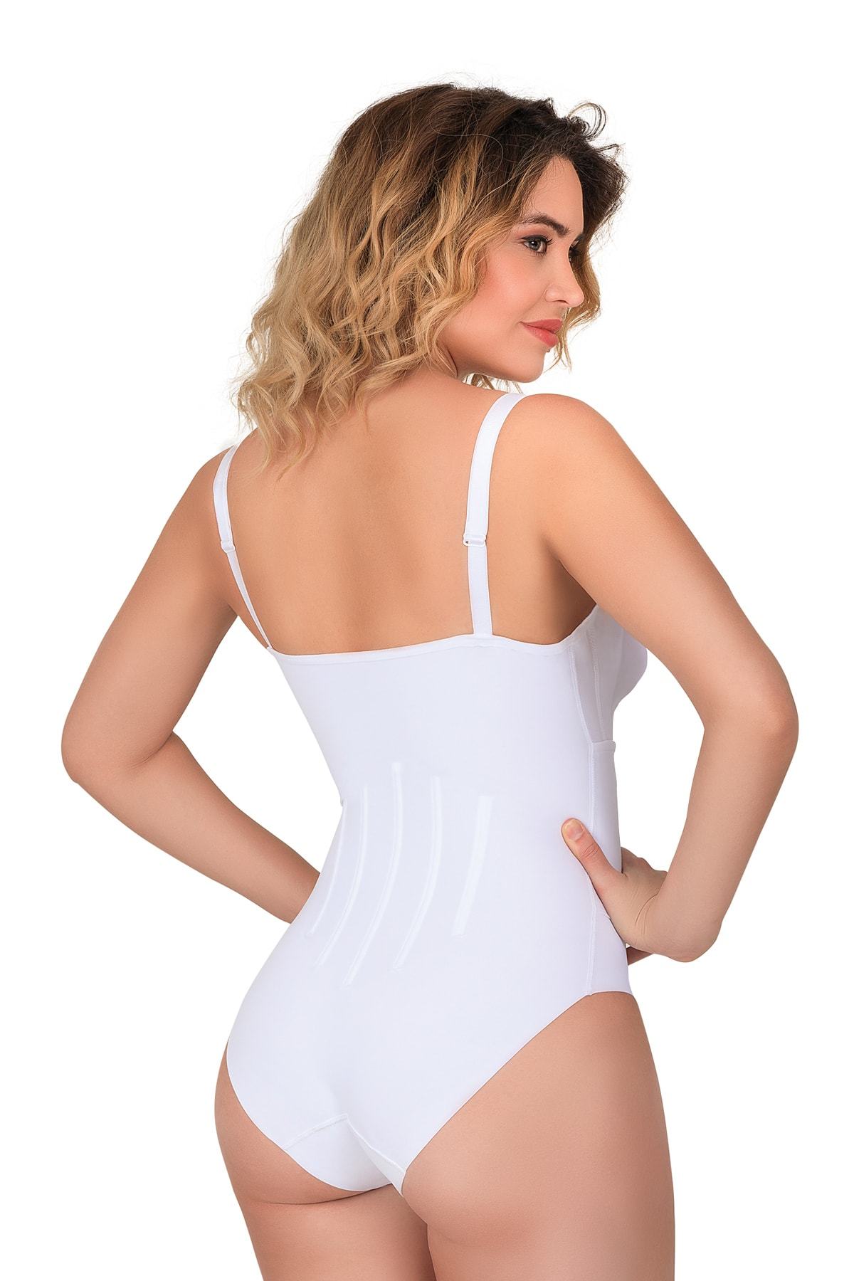Emay 2944 Sırt Destekli Body Korse Emzirme Atleti - Hamileco Homewear